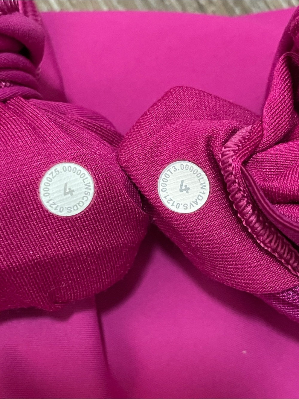 EUC lululemon Matching Ripened Raspberry Set. Size 4
*Bundle To Save* - Picture 2 of 11